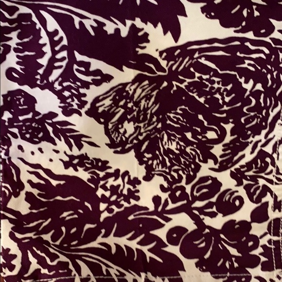 Gucci Pants Wide Leg purple print Size 42 - Picture 9 of 15